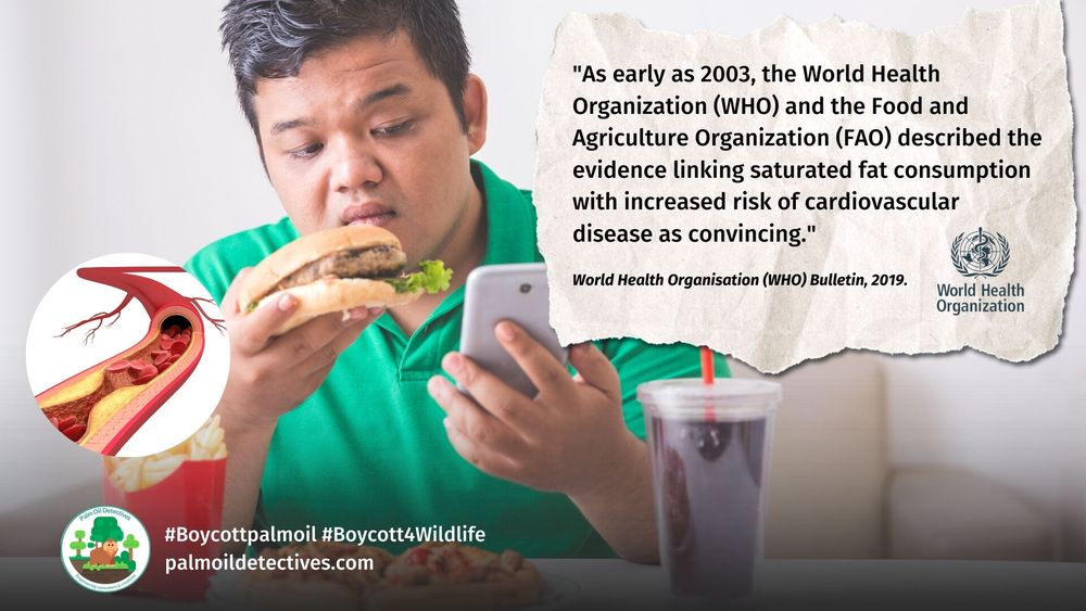 Today is #WorldDiabetesDay, DYK ultra processed #food #UPF 🍔🍬 is linked to #stroke #heart disease, obesity, #dementia and #mentalhealth problems 💊🤮🫀🫁 Stay #healthy! Avoid #palmoil and other processed #food! #Boycottpalmoil 🌴🪔🤮☠️ @palmoildetect.bsky.social https://palmoildetectives.com/2024/03/31/cutting-down-on-ultra-processed-foods-could-save-lives-research-reveals/   