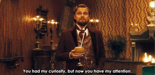 Leonardo DiCaprio in Django Unchained