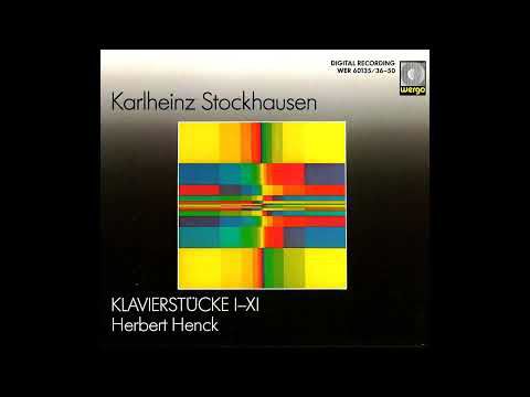 Herbert Henck, Klavier Stockhausen  Klavierstucke I XI, 1 2