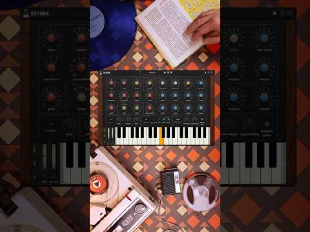 SX1000 - Analog Synth Plugin #synth #vstplugins