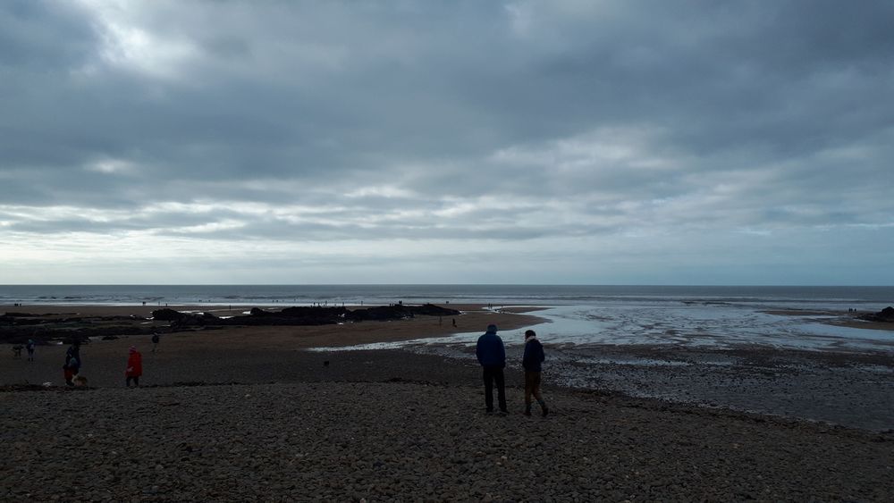 A view of Crooklets beach shortly after low tide on February 1st 2025