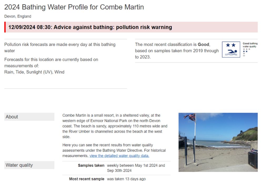 September Sewage Pollution in South West England - The West Devon Free Press