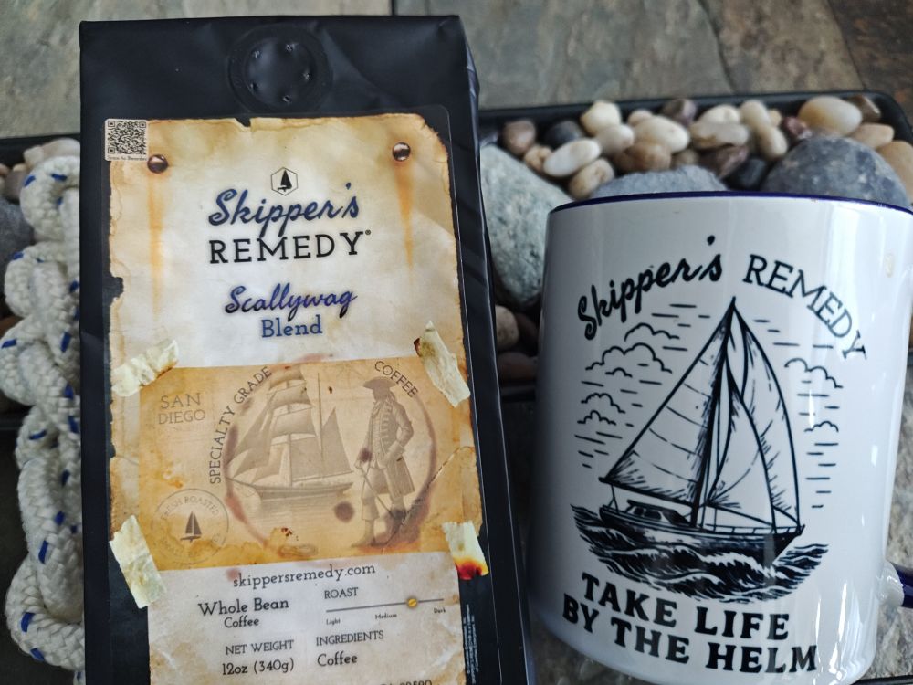 Scallywag Blend, specialty grade coffee from Skipper's Remedy®