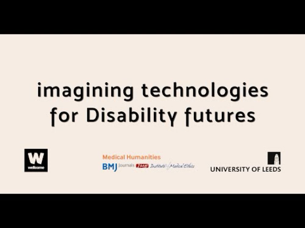 imagining technologies for Disability futures