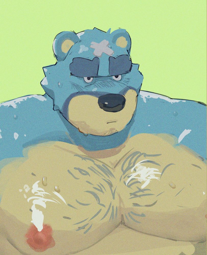 Furry. Curt from Animal Crossing in bara