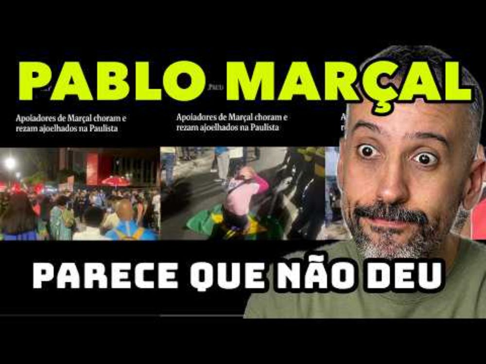 NÃO VAI TER SEGUNDO TURNO! O choro dos apoiadores de Pablo Marçal - Cortes da Live do Suco de Brasil