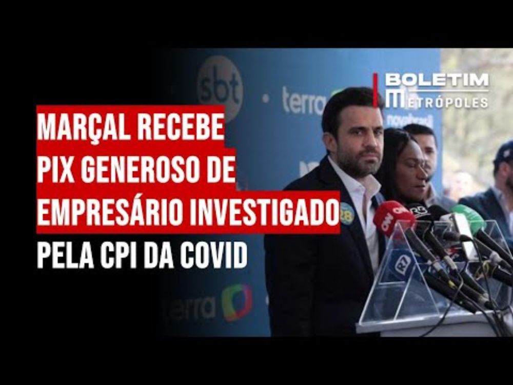 Marçal recebe Pix generoso de empresário investigado pela CPI da Covid