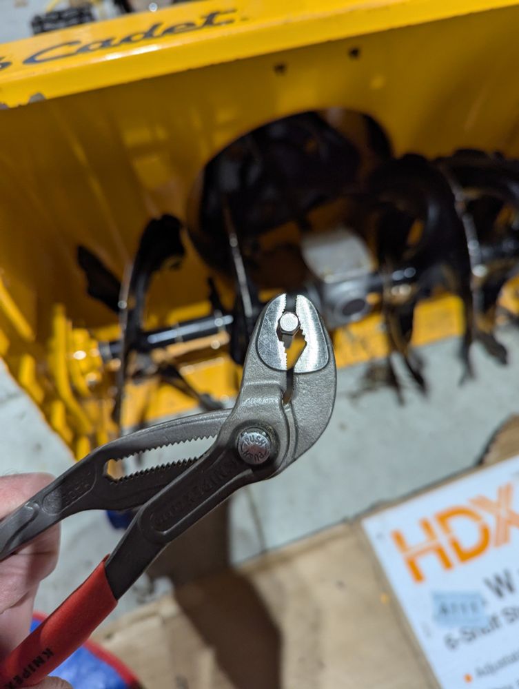 It is much safer to hit a tool than your hand.
