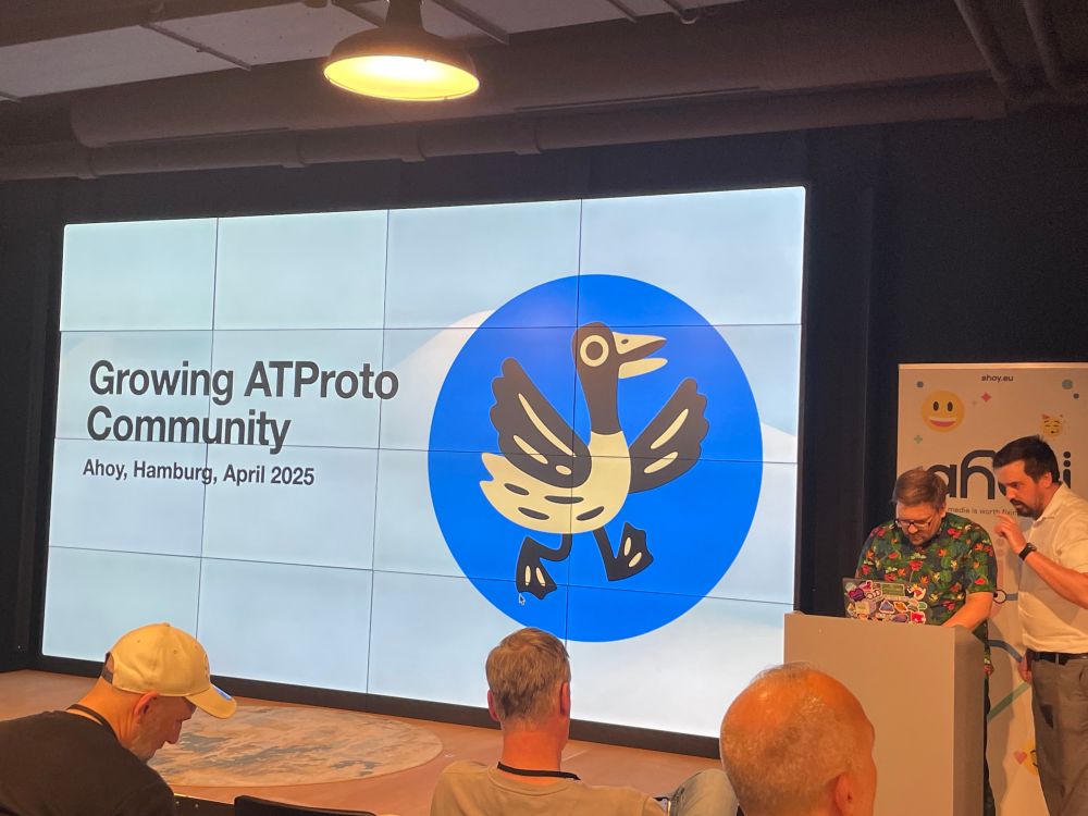 Growing ATProto
Community
Ahoy, Hamburg, April 2025