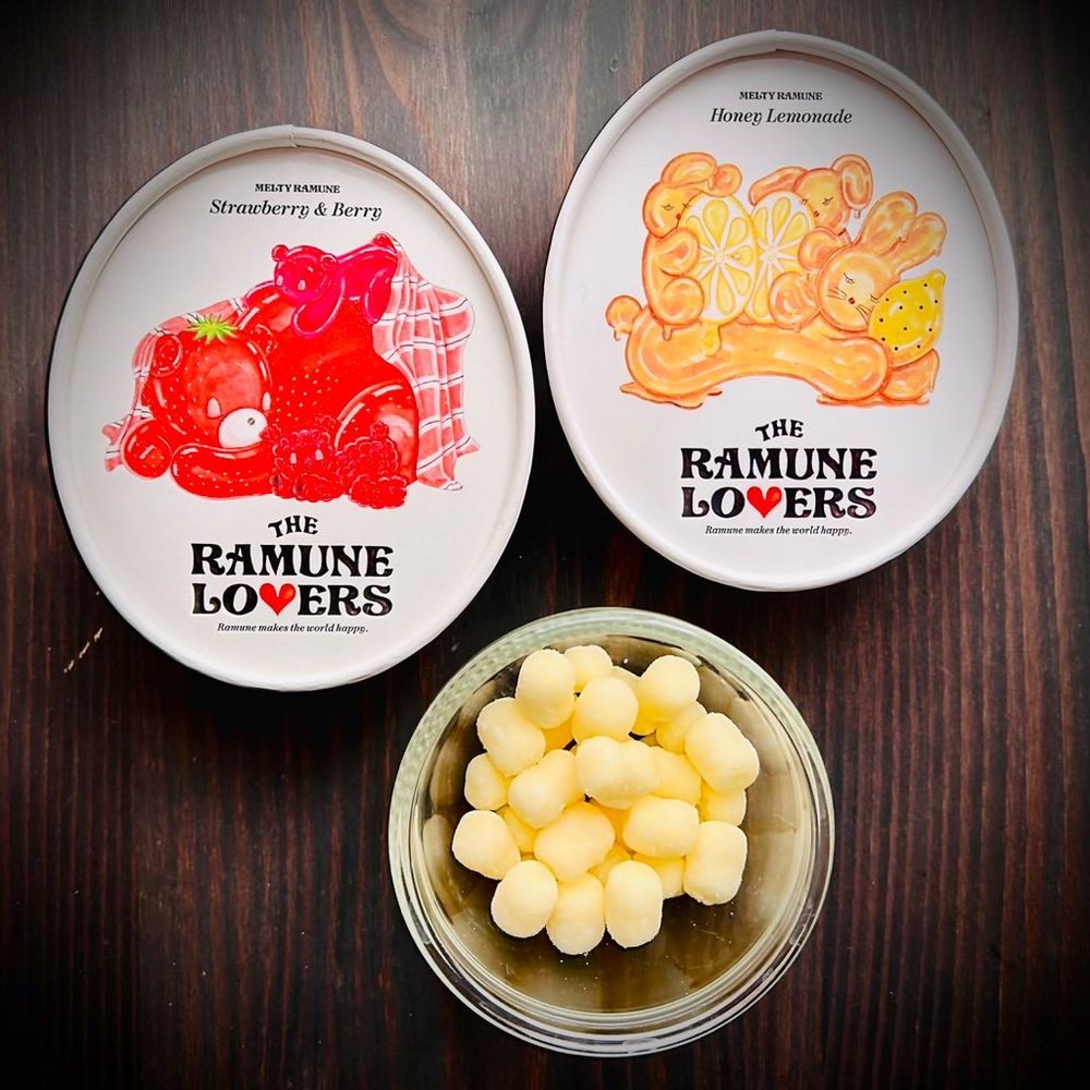 カクダイ製菓生ラムネ ストロベリー&ベリー ハニーレモネード