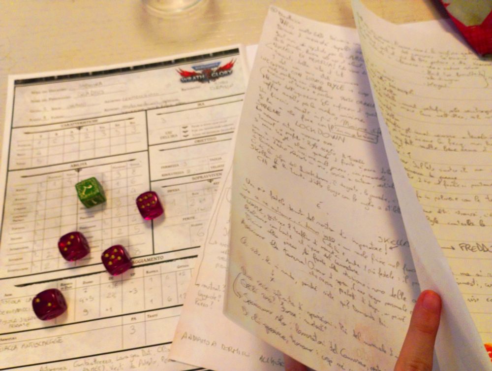 Wrath and glory ref sheet plus notes 