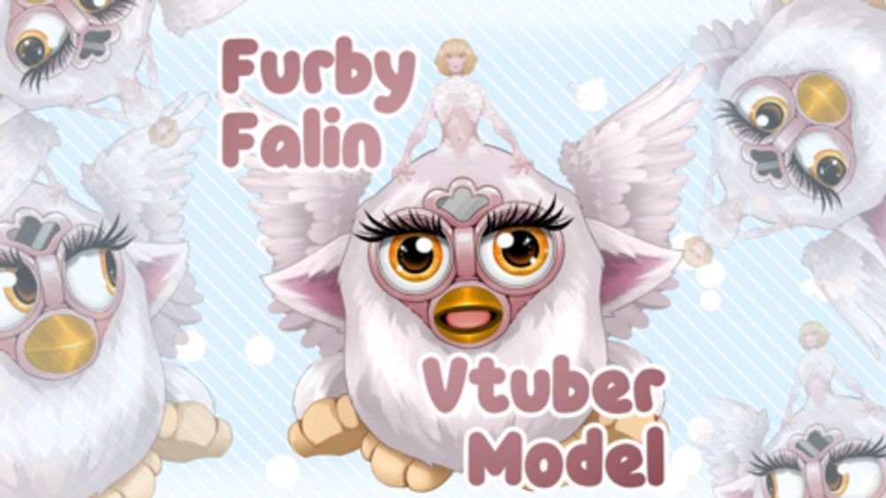 Furby Falin Vtuber Model - ScissorsRunner's Ko-fi Shop