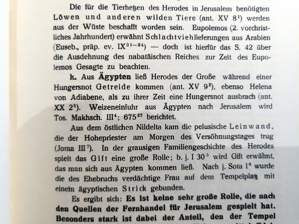 Foto aus Joachim Jeremias, Jerusalem zur Z
eit Jesu, S. 41