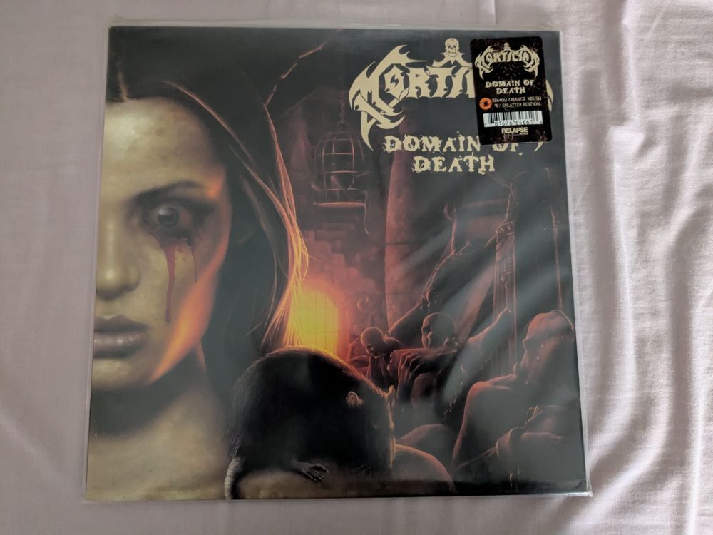 Vinyl: mortician - Domain of Death 