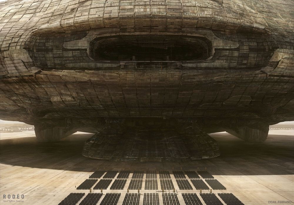 Harkkonnan lander from the Dune