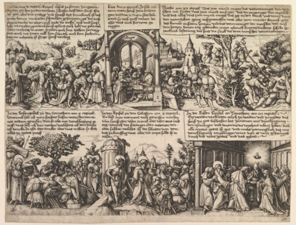 Different Scenes, from the Gospels and from Acta Apostolorum, Metropolitan Museum of Art, New York, NY