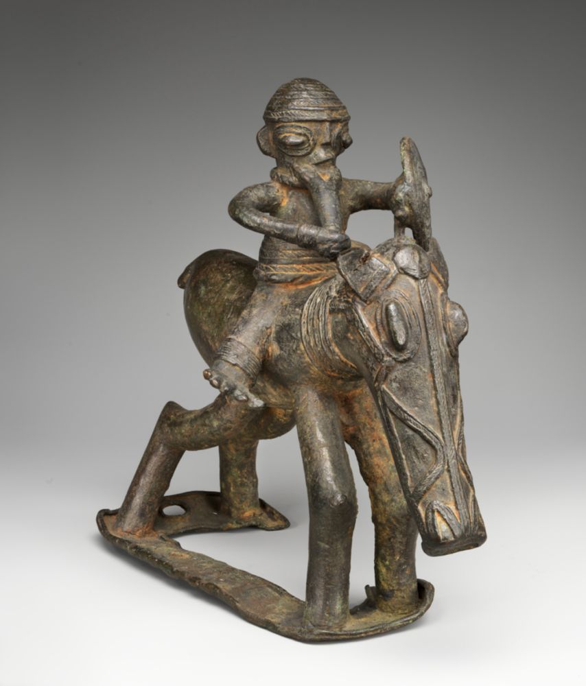 Equestrian figure, Metropolitan Museum of Art, New York, NY
