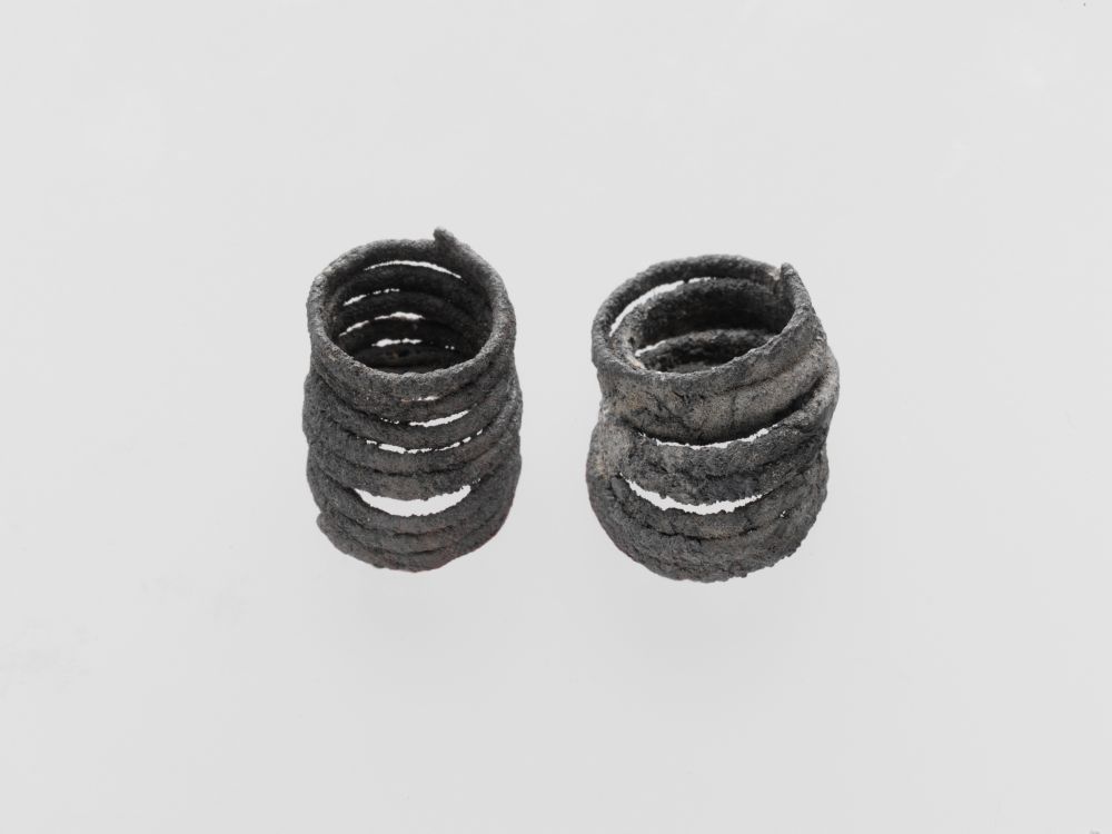 Silver spiral, Metropolitan Museum of Art, New York, NY