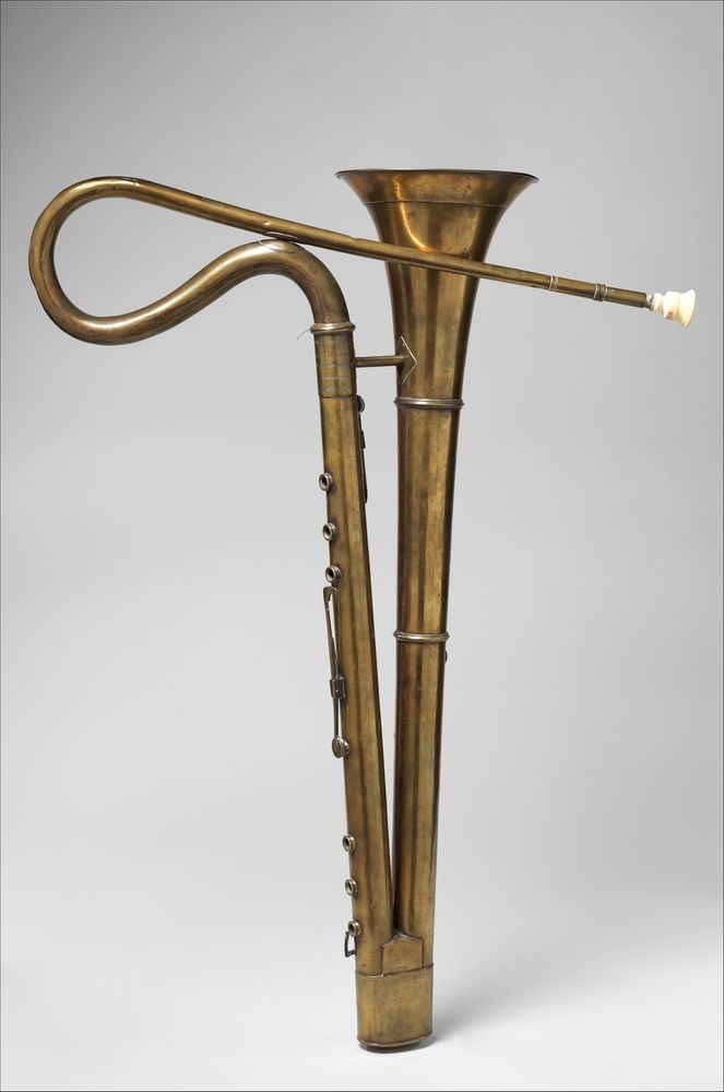 English Bass Horn in B-flat, Metropolitan Museum of Art, New York, NY