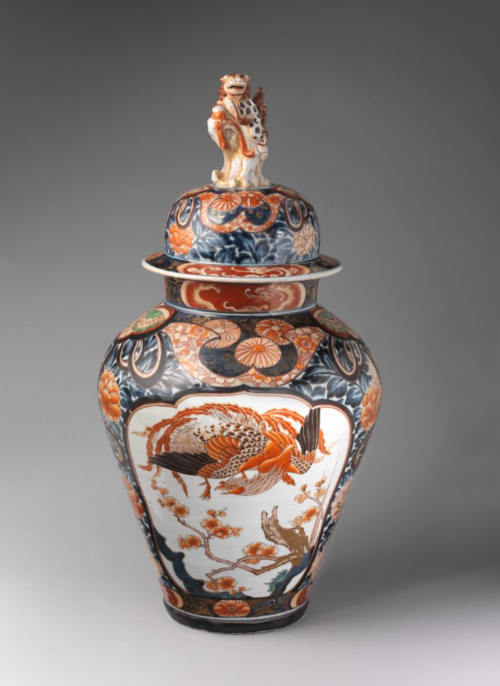 Baluster-shaped vase (part of a five-piece garniture), Metropolitan Museum of Art, New York, NY