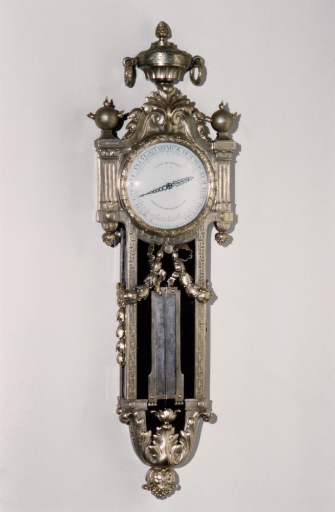 Wall clock-barometer (baromètre et thermomètre en cartel), Metropolitan Museum of Art, New York, NY
