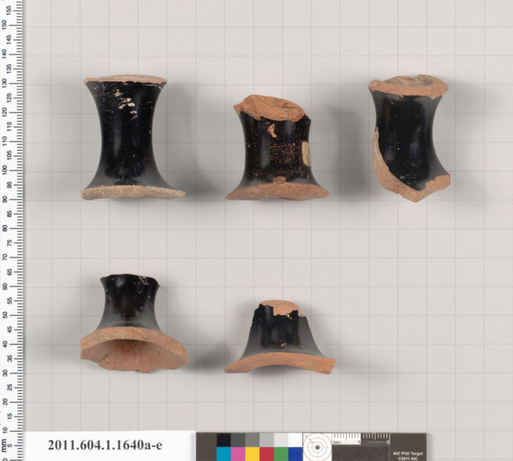 Terracotta fragments of kylikes (drinking cups), Metropolitan Museum of Art, New York, NY