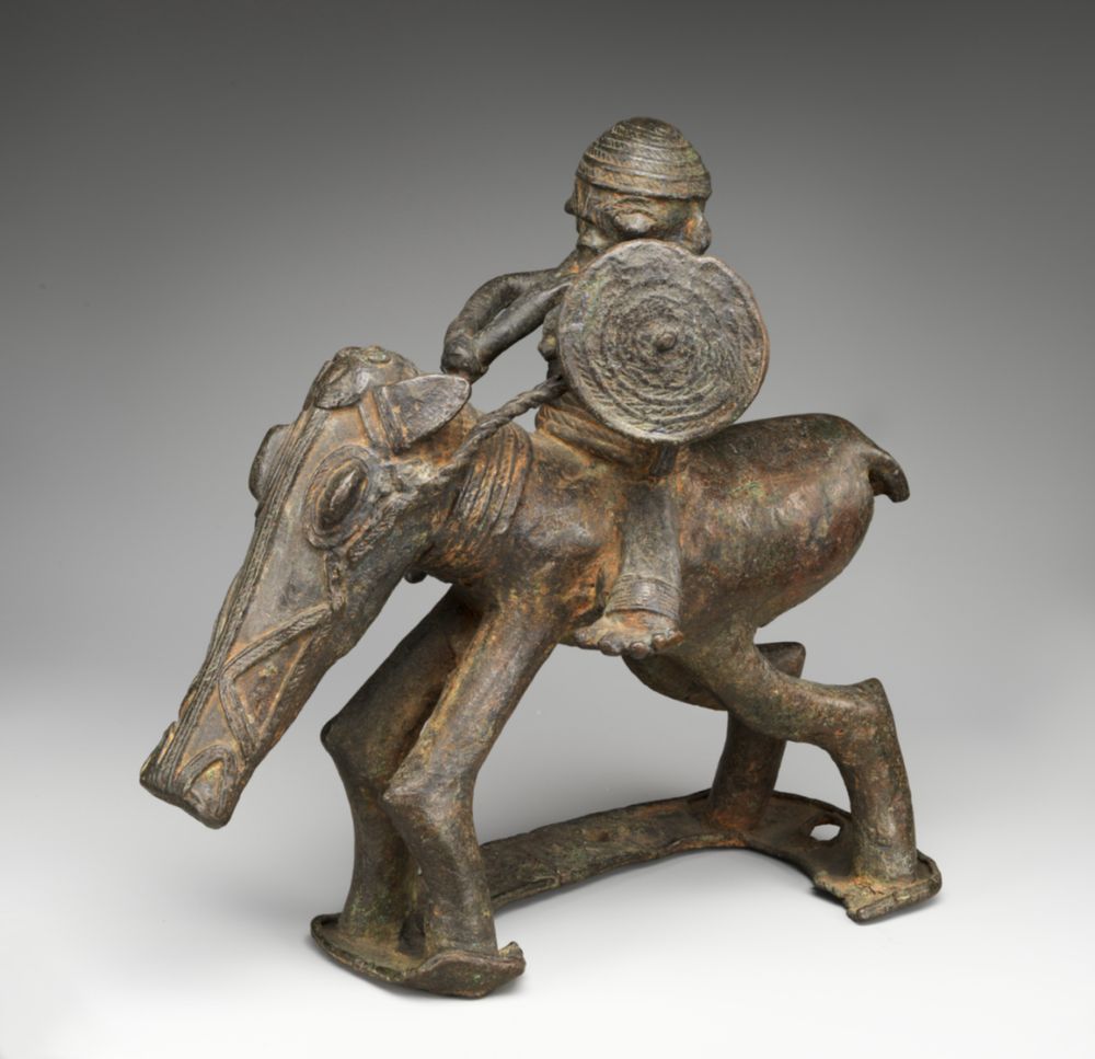 Equestrian figure, Metropolitan Museum of Art, New York, NY