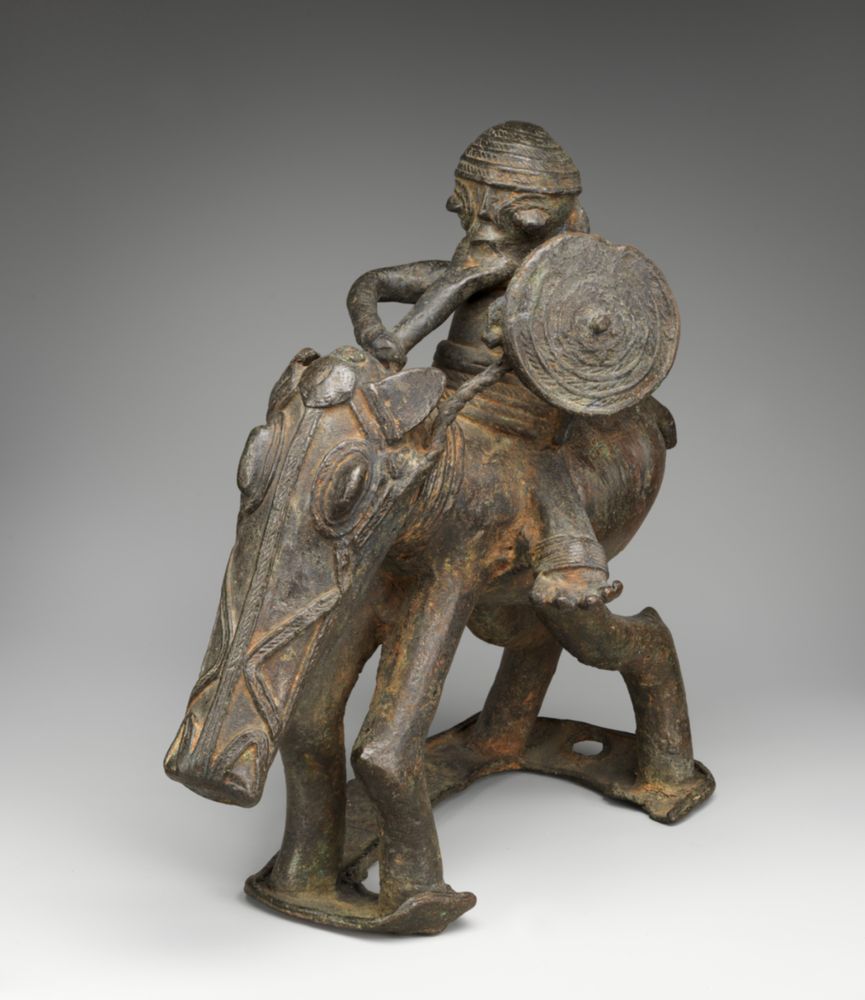 Equestrian figure, Metropolitan Museum of Art, New York, NY