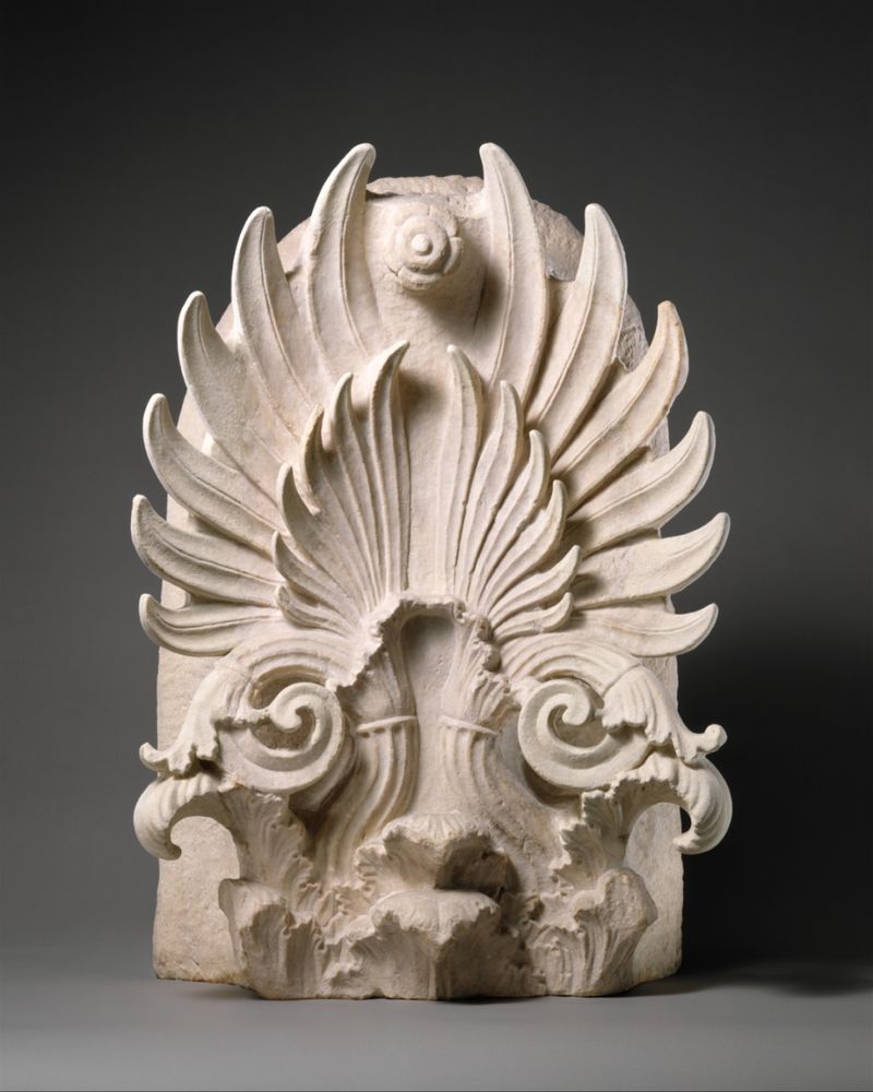 Marble akroterion, Metropolitan Museum of Art, New York, NY