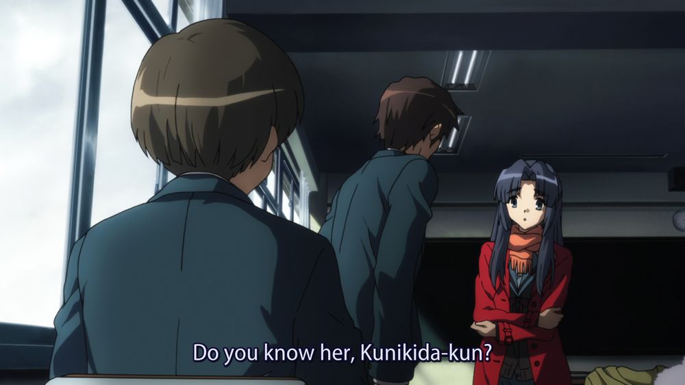 "Do you know her, Kunikida-kun?"