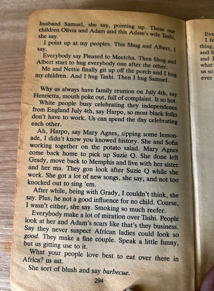 "The Color Purple" by Alice Walker Page 294