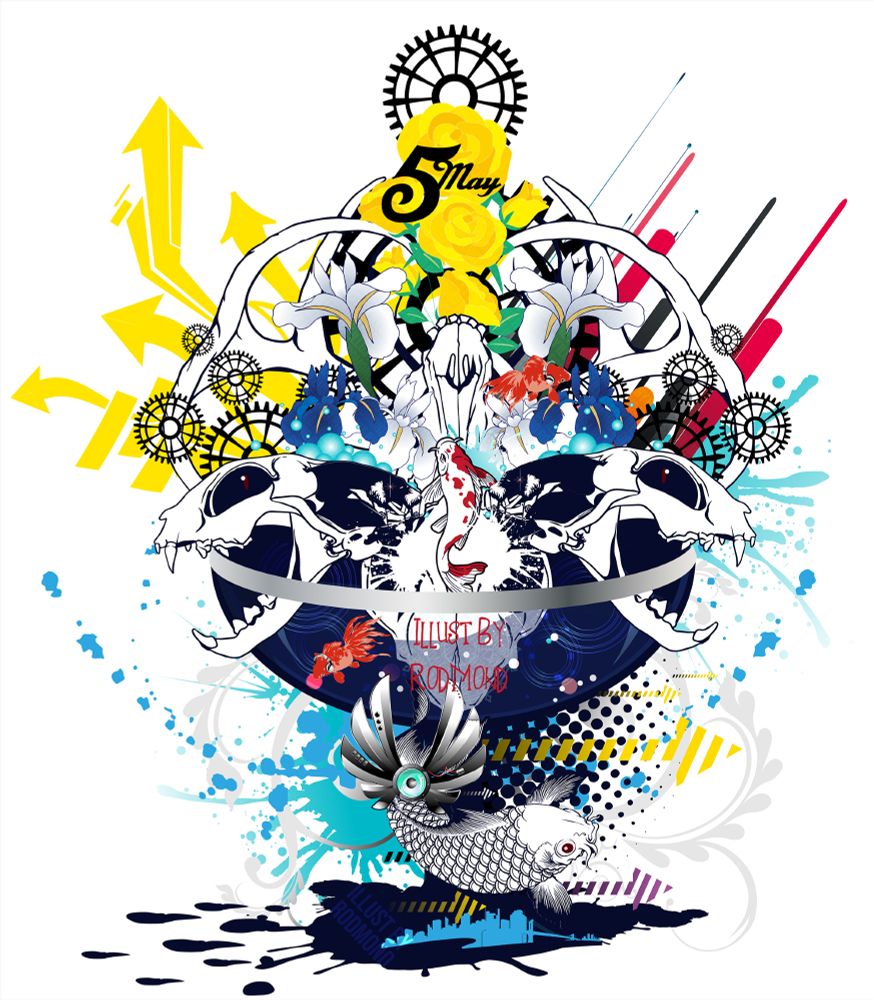 Illust By RodMond　タイトル「端午の節句」
無断転載・無断使用禁止・自作発言禁止

未经授权，禁止复制或转载文字、图片或其他内容。
如需复制我的任何插图，请事先与我联系。

Unauthorized copying and replication of the contents of text and images are strictly prohibited.
Please ask me first before reprinting My illustration.