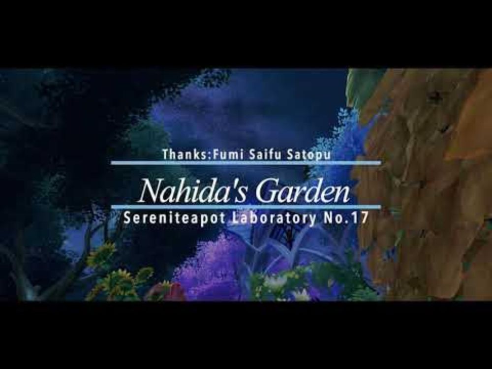 【原神】Nahida's Garden【塵歌壺】