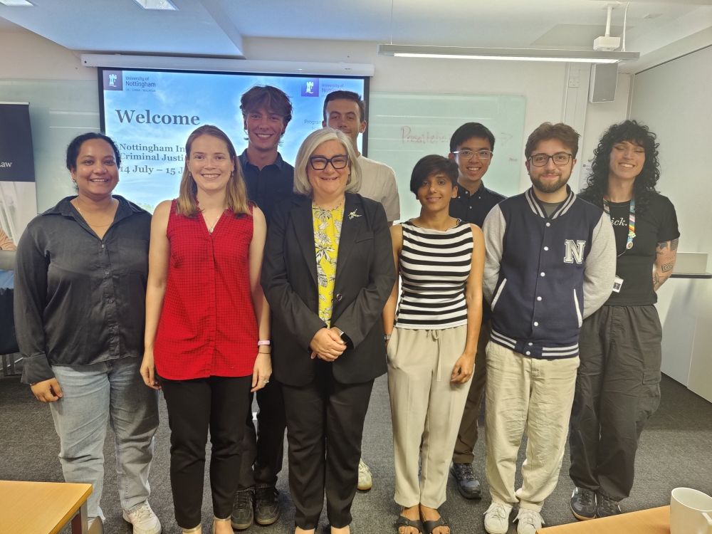 Image of the conference organisers with the wider conference team.