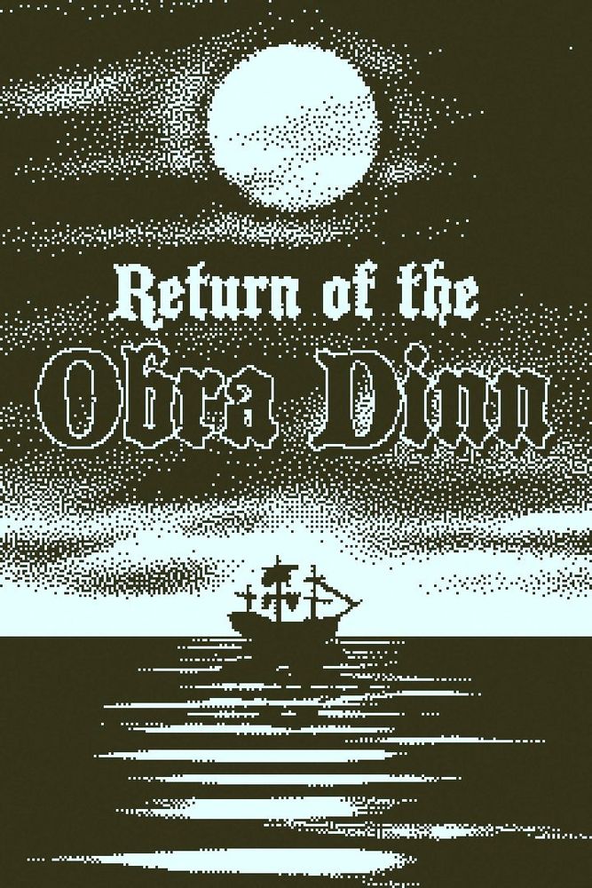 Cover art for the game Return of the Obra Dinn.