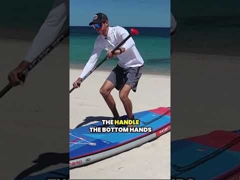 How to STAND UP on a paddle board. #beginnertips
