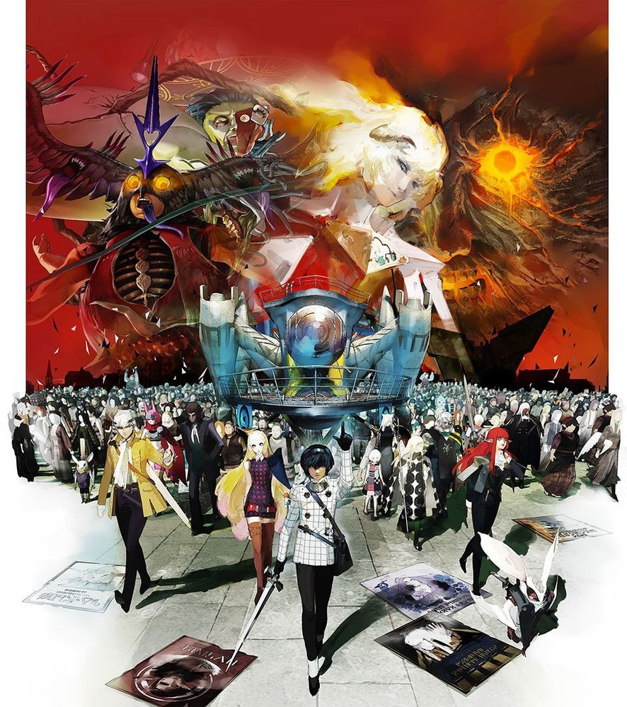 key art for the game Metaphor ReFantazio by Atlus