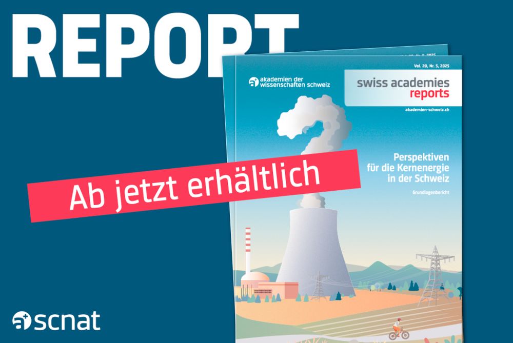Die Energiekommission der Akademien der Wissenschaften Schweiz (a+) hat heute den Bericht «Perspektiven für die Kernenergie in der Schweiz» veröffentlicht.