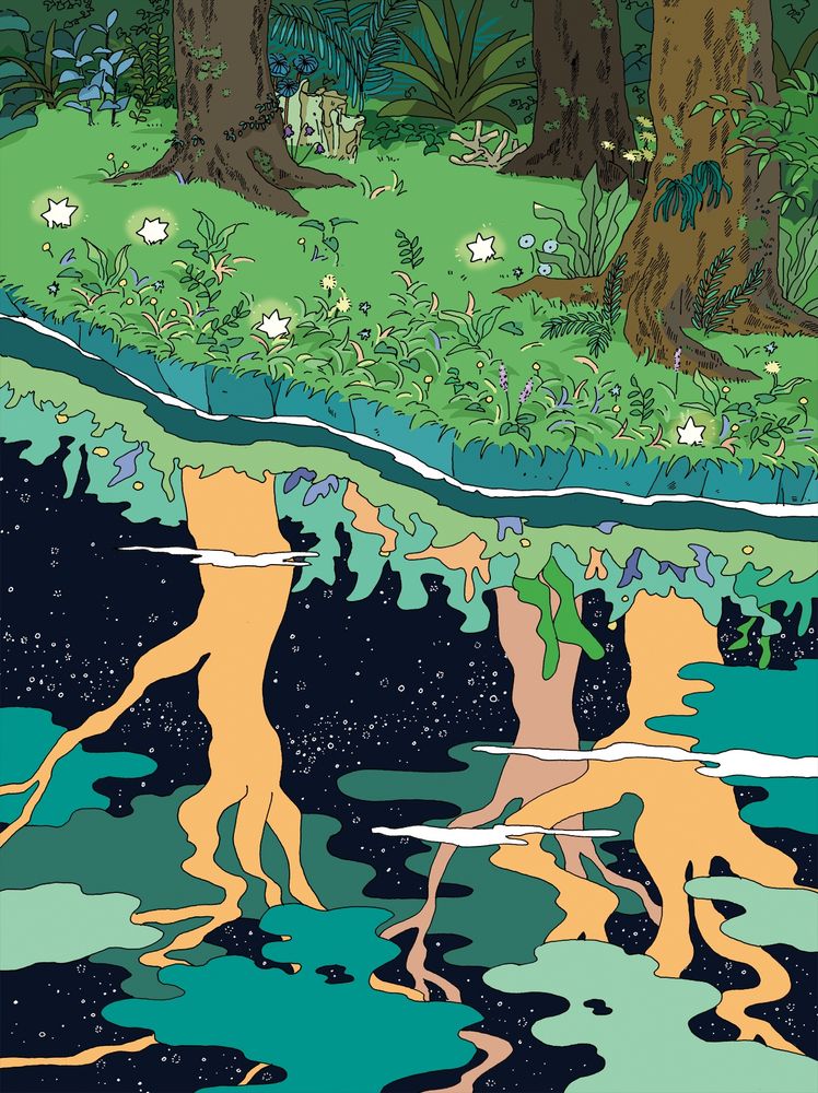 裏表紙　みずうみ