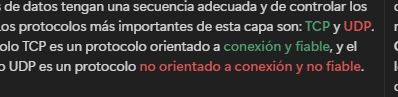 TCP en verde como el "bueno" (conexión y fiable) vs UDO en rojo como el "malo" (no orientado a conexión y no fiable)