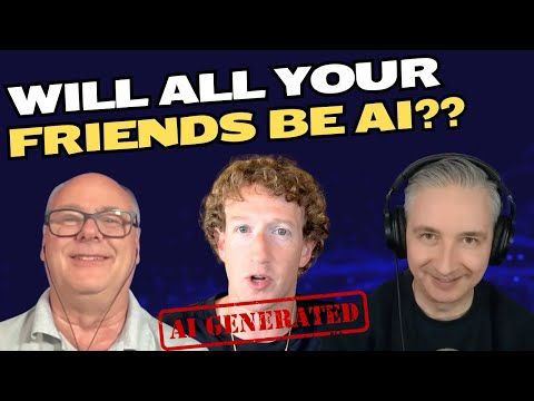 Mark Zuckerberg’s Vision of AI Friends and the Future of Human Connections #podcast