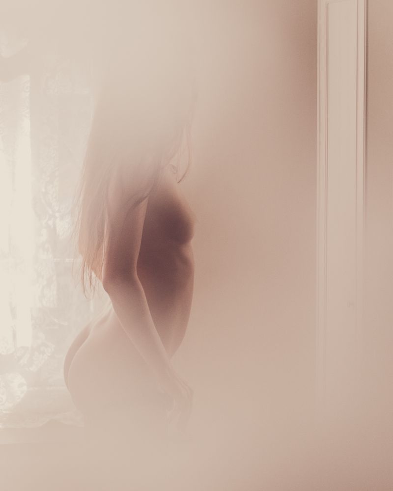Photo de Demi Fray nue réalisée par le photographe Thierry Smets.