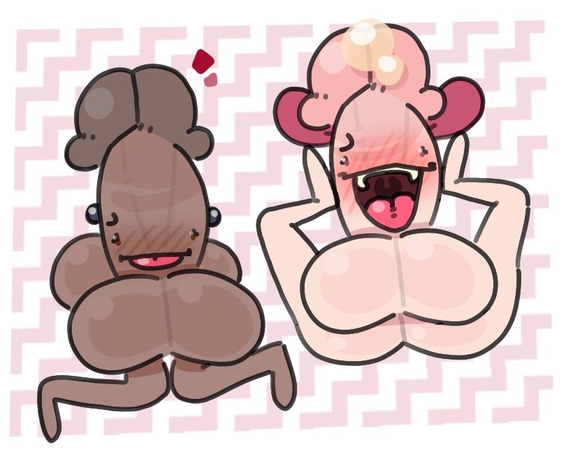 Claire and Angelo turned into silly penis creatures 