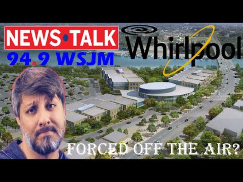 Peter Coffin says Michigan's WSJM pressured him off the air to cover for the Whirlpool Corporation