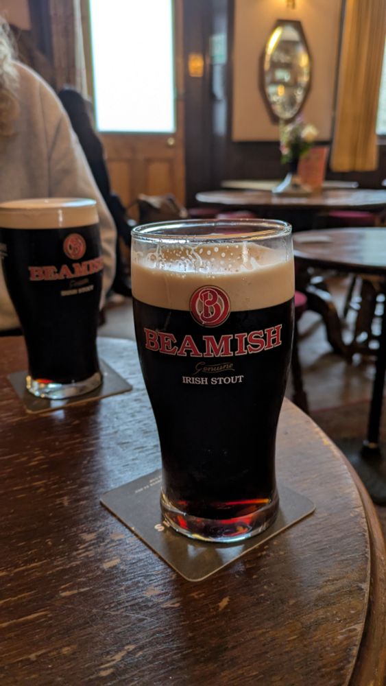 Pint of Beamish 