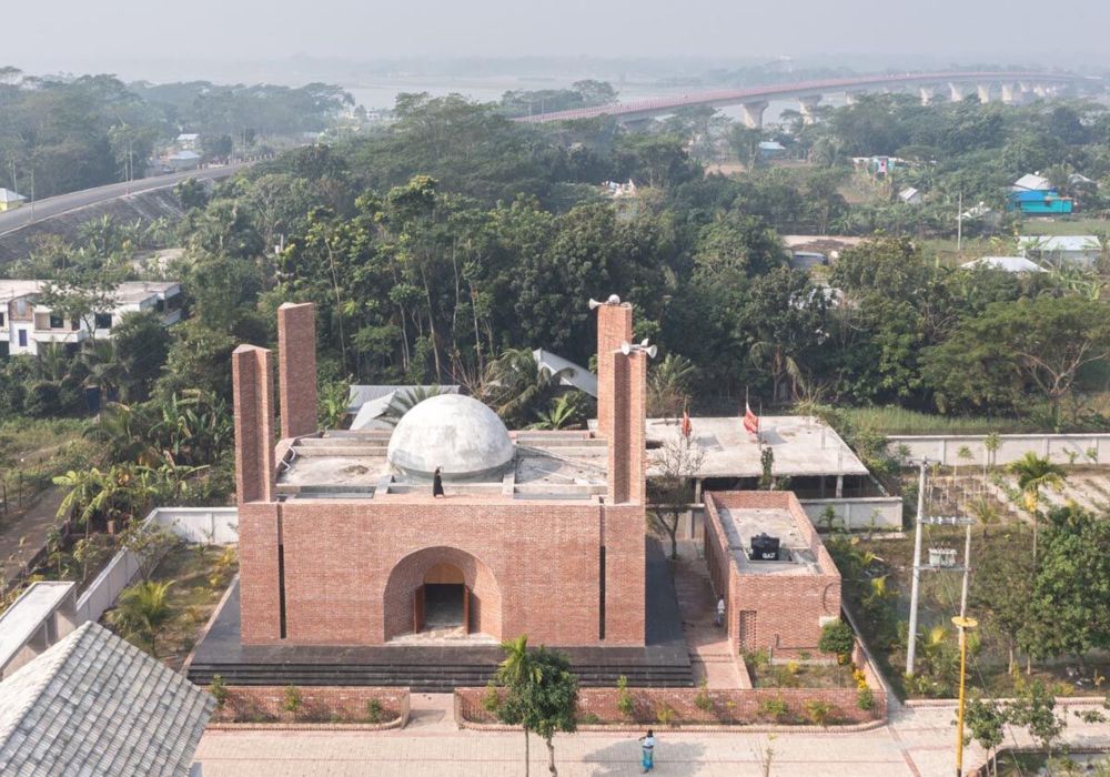 Abstrahiert in Bangladesch - Moschee von Cubeinside