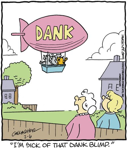 Today's Heathcliff, February 06, 2025