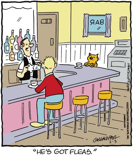 Today's Heathcliff, February 03, 2025