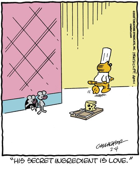 Today's Heathcliff, February 04, 2025