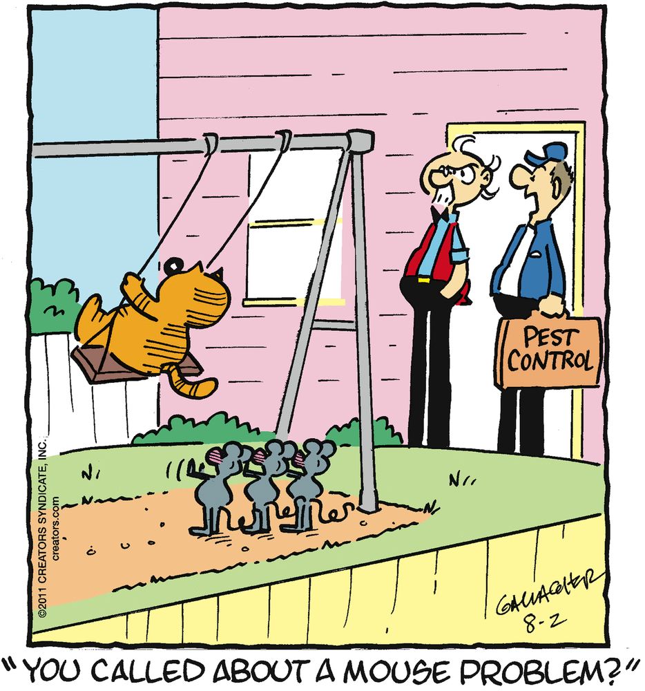 From the Heathcliff archive! August 02, 2011